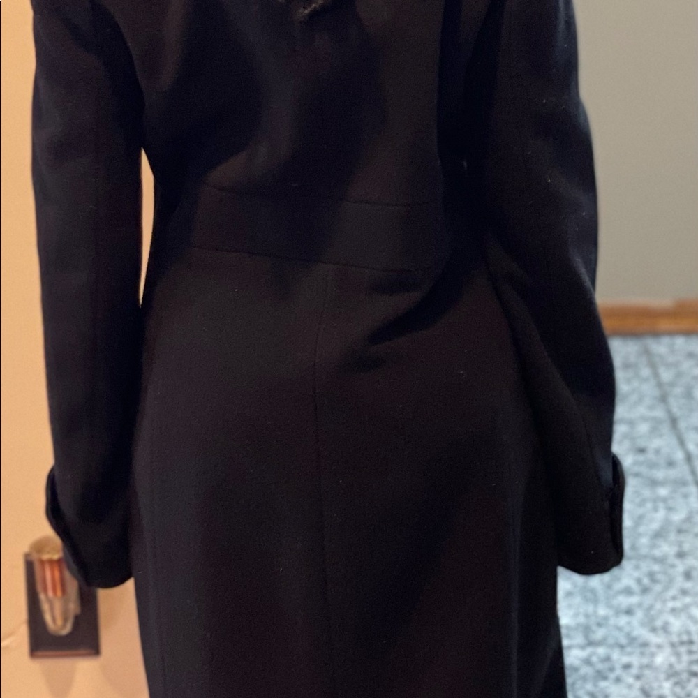Kenneth Cole Reaction Womens Black Coat - Picture 7 of 9